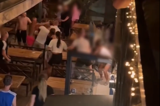 Drsna hromadna bitka v Bratislave