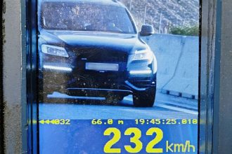 Vodic prekrocil maximalnu rychlost o 102 km h