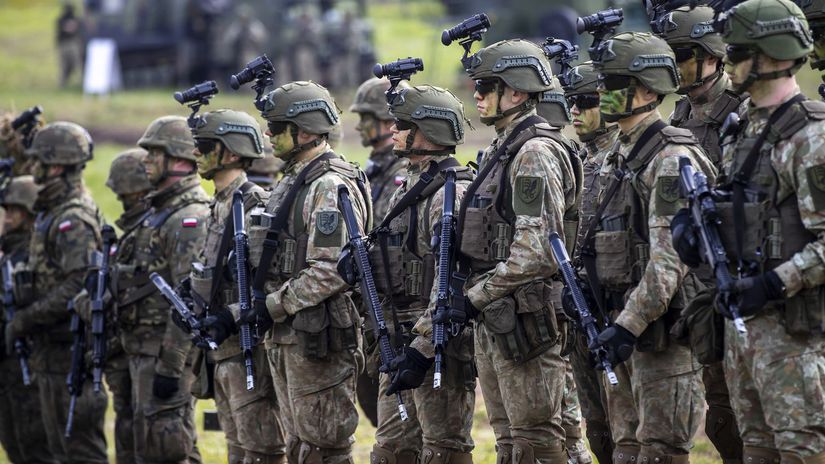 Blizko hranic s Bieloruskom kde prichadzaju Rusi