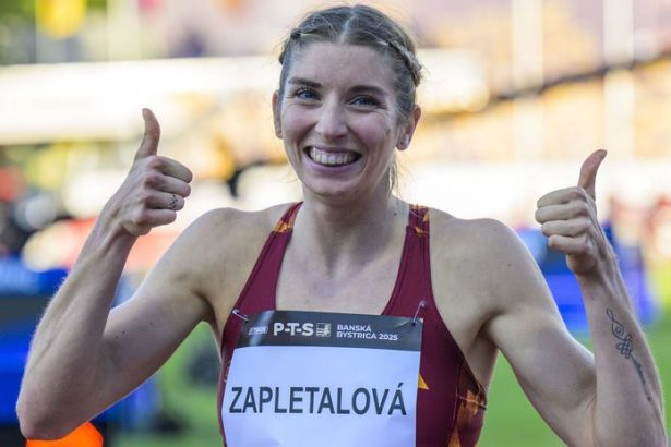 Fantasticka Zapletalova Na Diamantovej lige zabehla rekord