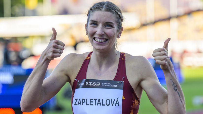 Fantasticka Zapletalova Na Diamantovej lige zabehla rekord