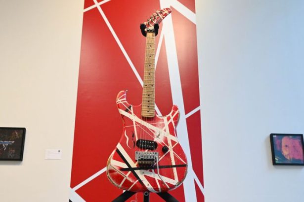 Gitaru Eddieho Van Halena vydrazia za viac ako dva miliony dolarov