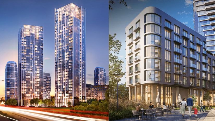 Mrakodrapy Bratislavy Ceny bytov stupli na 14 tisic za meter