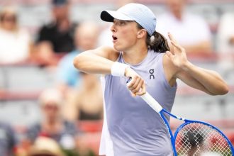 Prekvapenie v Montreale Swiatekova stratila iba styri hry neziska treti titul za sebou