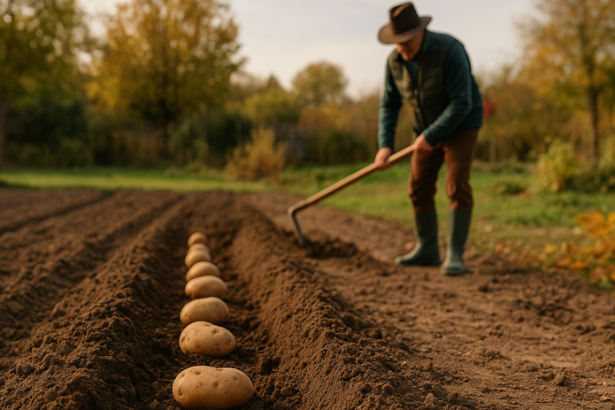 Iri sadia zemiaky uz v septembri jesenna vysadba vyuziva vlhku podu