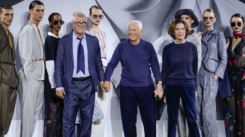 Ked mu smrt vzala prvu lasku druha mu dala silu zit Toto su dvaja osudovi muzi Giorgia Armaniho Aj vdaka nim vybudoval miliardove imperium