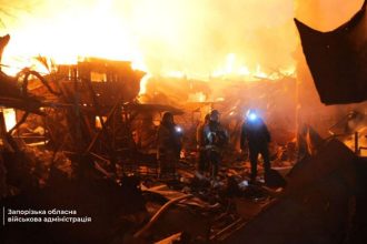 ONLINE Zaporozsku jadrovu elektraren opat ostrelovali