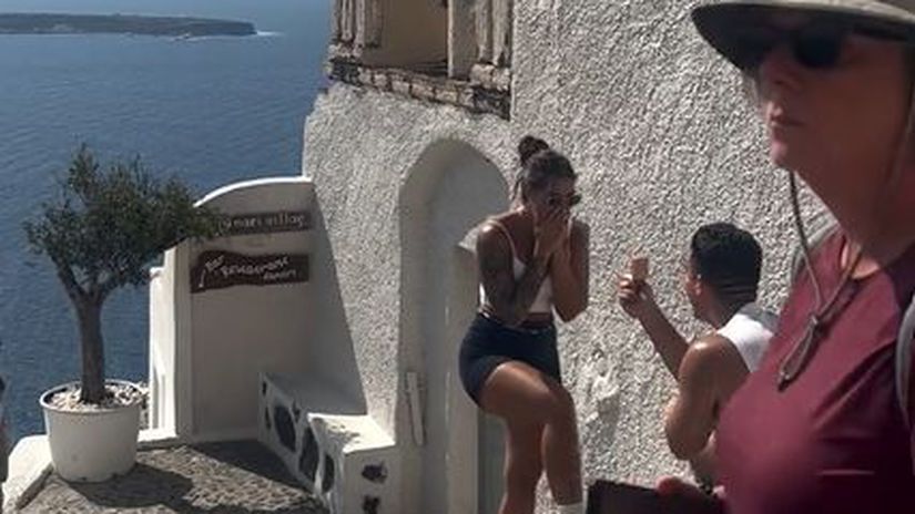 Ziadost o ruku a turista so Snickerskou