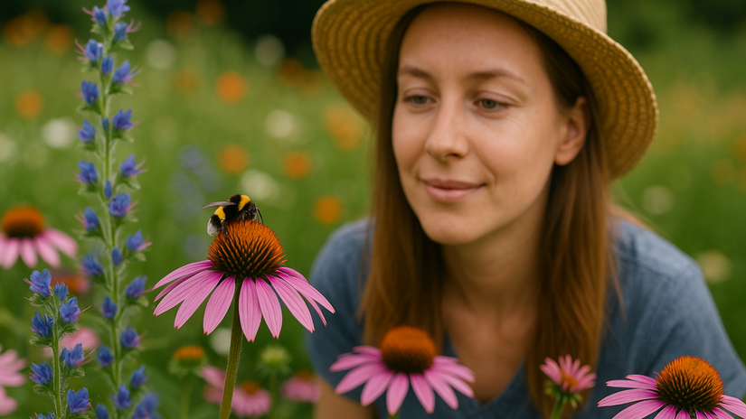 Chcete na pozemku uzitocne opelovace Pestrost kvetov rozhoduje