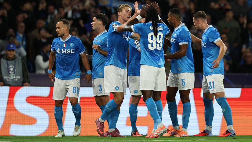 Lobotka prispel k vyhre Neapola PSG z Barcelony vezie tri body