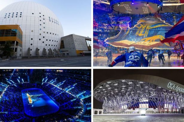 Najvacsie hokejove areny v Europe Nemci a Chorvati