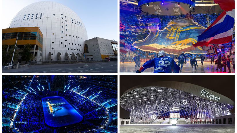 Najvacsie hokejove areny v Europe Nemci a Chorvati