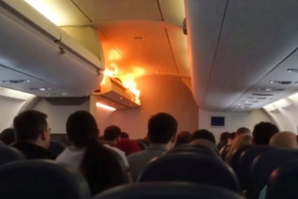 Panika 10 kilometrov nad zemou Poziar v uloznom priestore