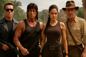 Prekvapive zabery filmovych legend ako zahradkari