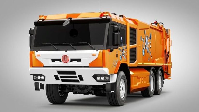 Tatra Force e Drive FCEV Cesi vytvorili dalsi vodikovy kamion Ma jazdit sam