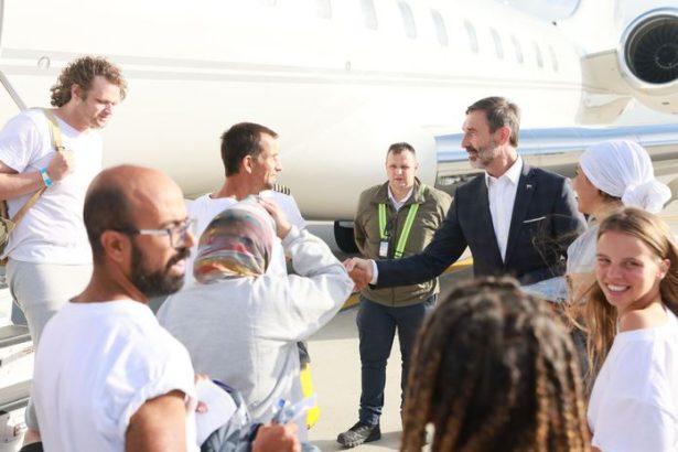 Zadrzany slovensky aktivista sa uz vratil domov