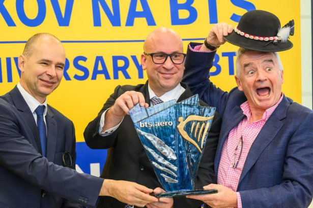 Desat novych liniek Ryanairu na bratislavskom letisku