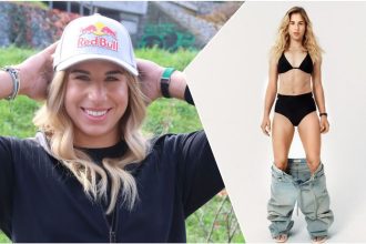 Fanusikovia v nemom uzase Ledecka v spodnej bielizni