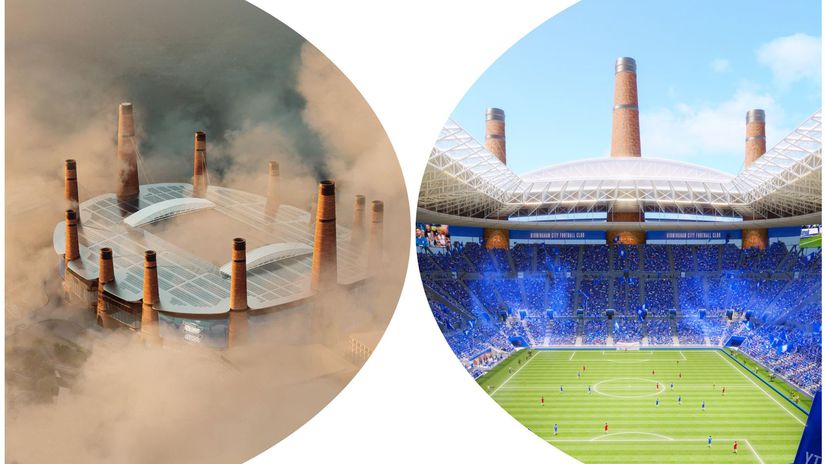 Hrdi na svoju priemyselnu minulost Unikatny stadion v Birminghame