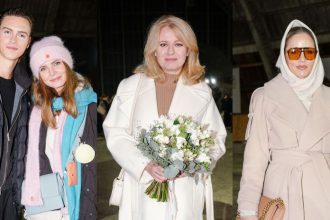 Mrzli pre modu Elegantna Caputova tlieskala Holubcovi v ladovej hale Pociskova ocarila v ciernej a Gaborikova takmer inkognito