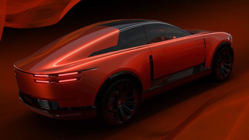 Toyota Century Koncept Bajny fenix vstava z popola