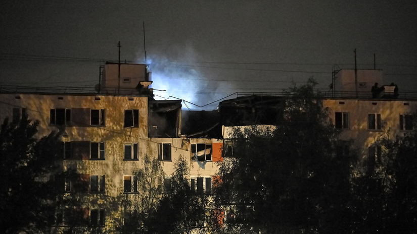 Dronovy utok na Moskvu z predmesti hlasia vybuchy