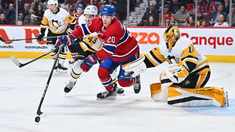 Slafkovsky zaziaril na lade Pittsburghu Viacbodovy vecer zazil aj dalsi Slovak