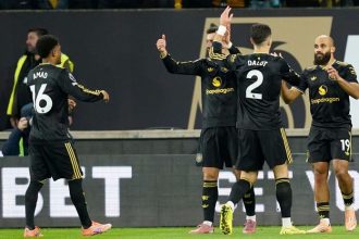 Tri goly v druhom polcase Manchester United rozobral Wolves