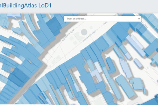 Umela inteligencia vytvorila 3D atlas vsetkych budov