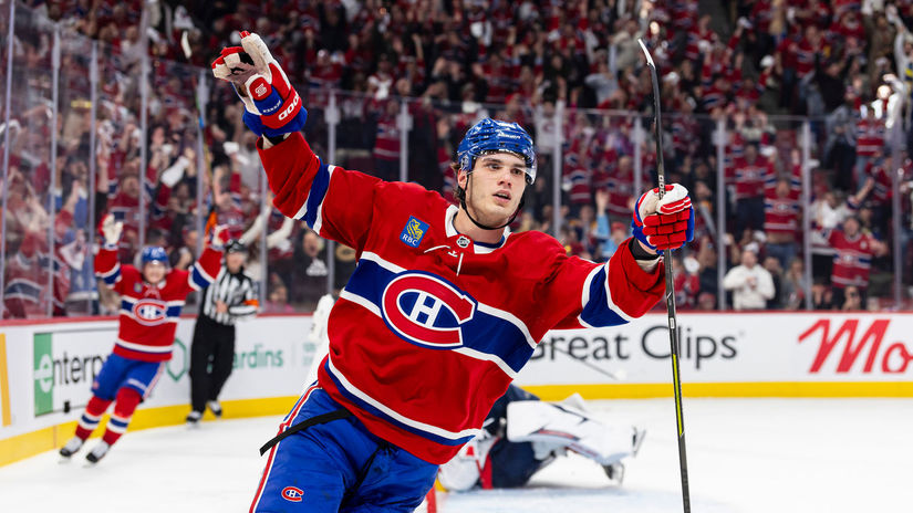 V spravny cas na spravnom mieste Slafkovsky vyrovnal Hossu a Gaborika