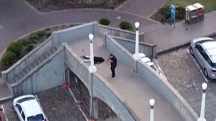 VIDEO Masaker v Sydney z dronu Strelec na moste