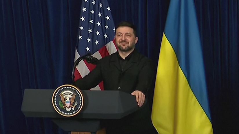 VIDEO Rusko chce aby sa Ukrajine darilo hovoril Trump so Zelenskym Vyraz prezidenta hovori za vsetko