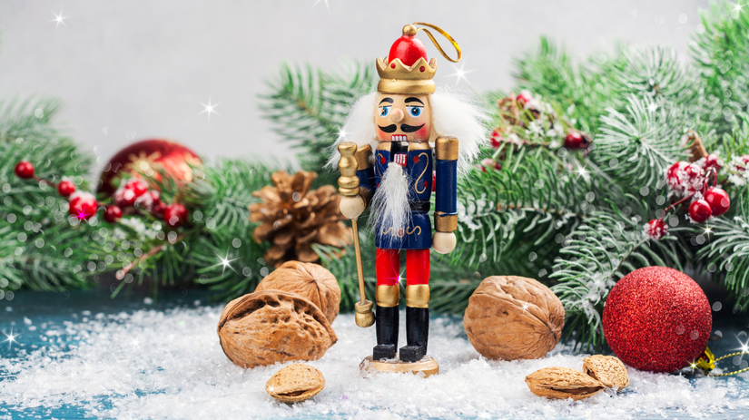 Z nastroja na orechy vianocna ikona