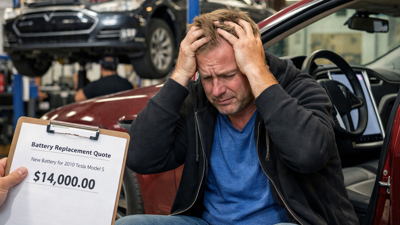 American zistil cenu novej baterie do starej Tesly Model S Neveril vlastnym ociam
