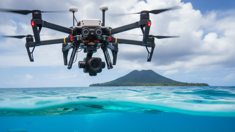 Drony odhalili smrtelny virus v dychu ryb