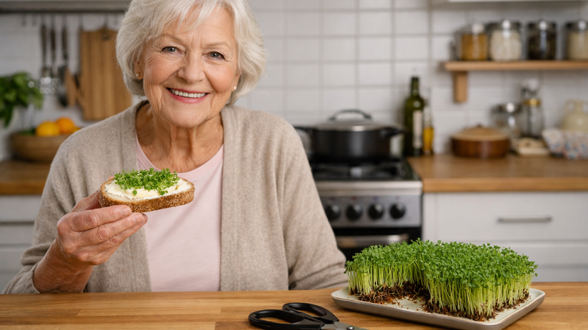Seniorom by nemala chybat zelenina ktora narastie za 7 dni a prospieva srdcu peceni aj kostiam