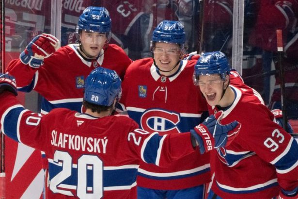 Slafkovsky ma neuveritelnu formu ziaril v derby Cernak bodoval Nemec nehral