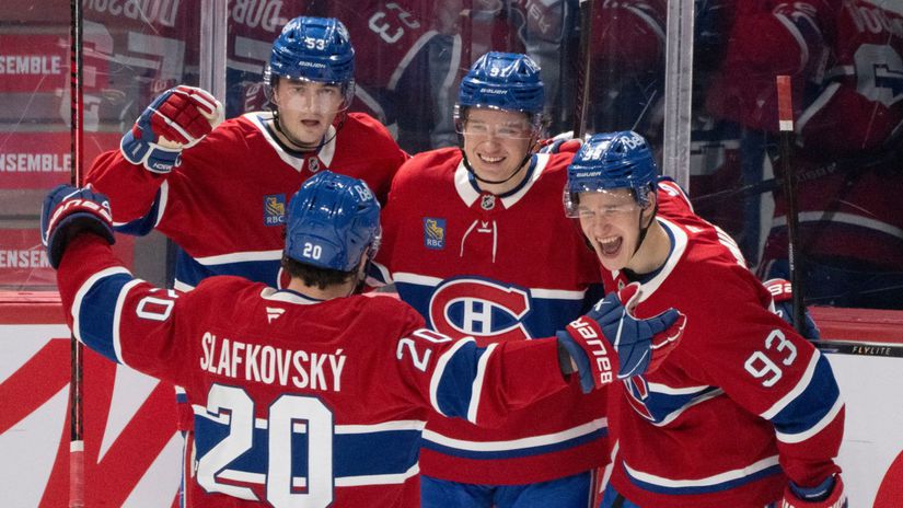 Slafkovsky ma neuveritelnu formu ziaril v derby Cernak bodoval Nemec nehral