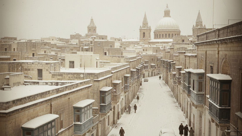 Zobudili sa do bieleho rana ale sneh to nebol Tento europsky ostrov nezazil snezenie uz od roku 1962