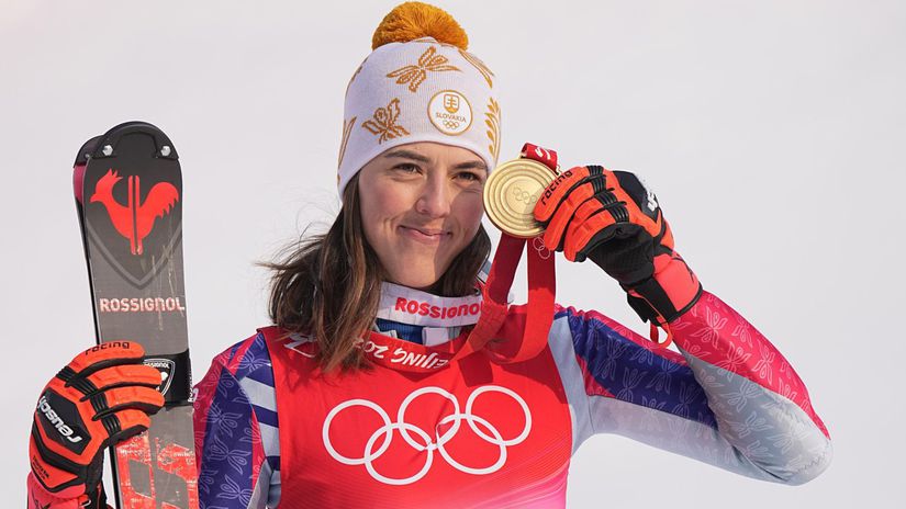 Bola som ako Tomba Kdeze Petra bola si lepsia Ked Vlhova ziskala zlato Talian sa rozplakal