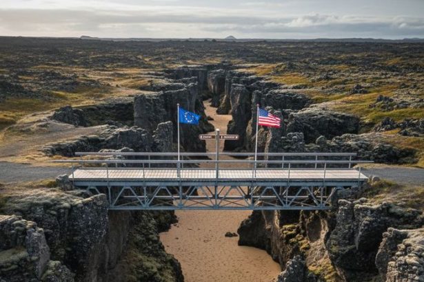 Tridsat sekund medzi svetmi Ako prejst peso z Europy do Ameriky za pol minuty Tymto mostom