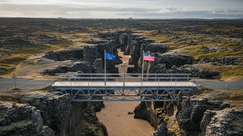 Tridsat sekund medzi svetmi Ako prejst peso z Europy do Ameriky za pol minuty Tymto mostom