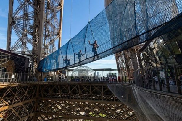 40 metrov adrenalinu a 25 000 uzlov dvery v najnavstevovanejsom meste europy otvorili najvyssi mestsky most