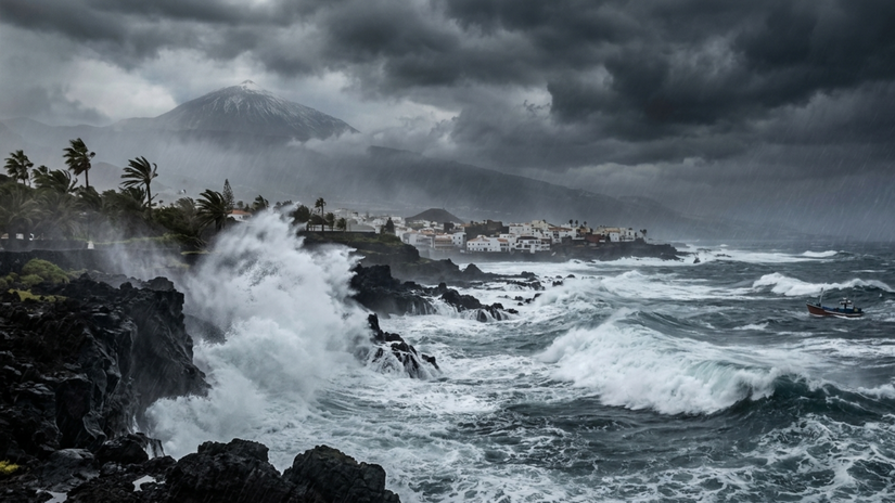 Apokalypsa na Tenerife Po demolacnych protestoch schladila domacich snehova burka Ostrov vyhlasil stav nudze