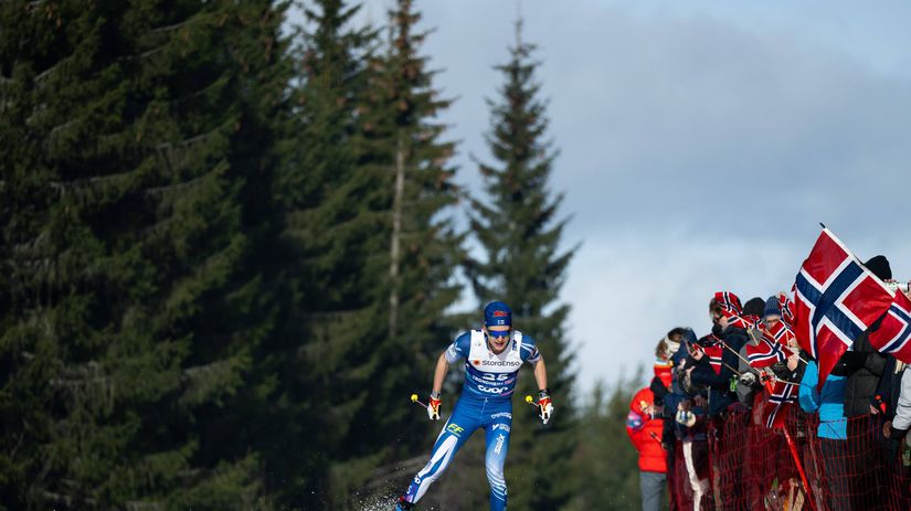 Blaznivy sportovec ktoremu pocas pretekov na olympiade zamrzol penis sa opat ukazal cez vikend ho hladalo cele finsko