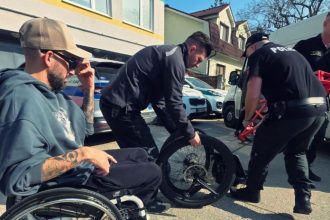 FOTO Zlodeji okradli oblubeneho slovenskeho komika a repera Policia vypatrala jeho trojkolku