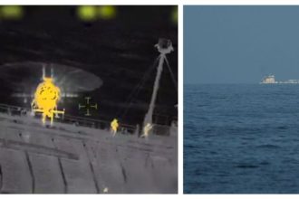 Nie kazdy je u nas vitany Svedi sa dostali na palubu obrieho ruskeho tankera premier zverejnil video z tvrdeho zasahu