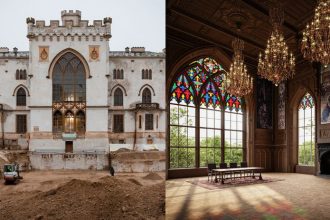 Pribeh kastiela v Rusovciach vrcholi Sidlo pre statne navstevy pohltilo sto milionov co je najviac vidno v interieri