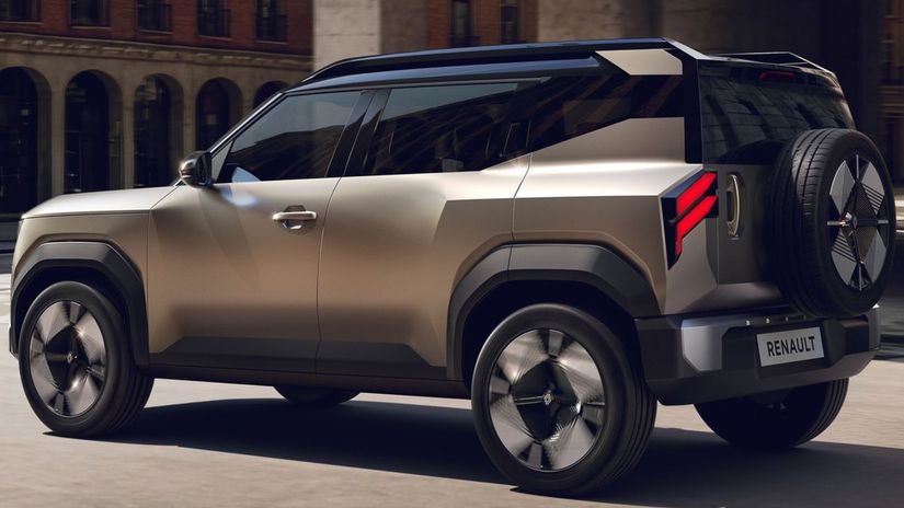 Renault Bridger Concept Nove SUV zatieni aj Skode Kylaq Viac by sa hodilo Dacii
