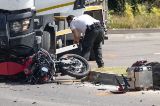 VIDEO Ako keby cele male mestecko vyhynulo Policia zverejnila zabery z desivych nehod motocyklistov